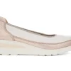 Ara 12-50664-08 Zurich – Off White & Gold Metallic Leather Loafer