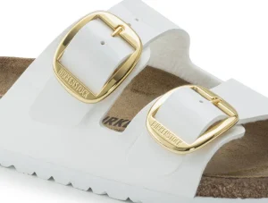 Birkenstock Arizona Big Buckle 1019818 Narrow - White Patent