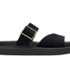 Clarks Aristella Mule - Black Suede