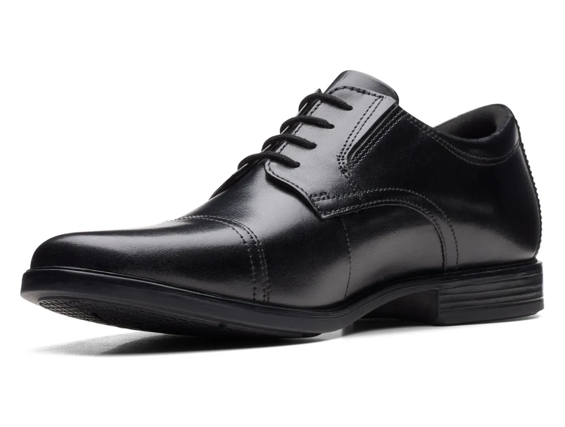 clarks_howard_cap__black__1.webp Clarks Howard Cap - Black Leather