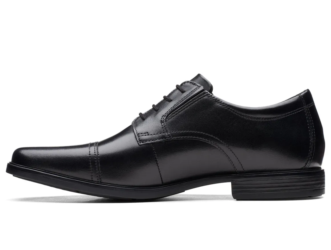 clarks_howard_cap__black__2.webp Clarks Howard Cap - Black Leather