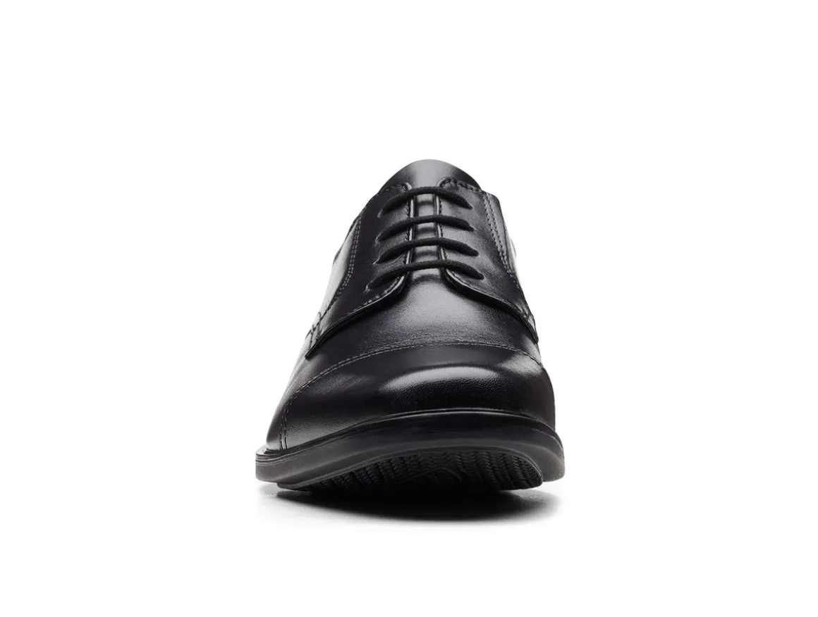 clarks_howard_cap__black__5.webp Clarks Howard Cap - Black Leather