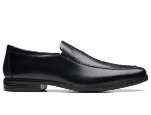 Clarks Howard Edge – Black Leather
