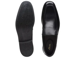 Clarks Howard Edge – Black Leather