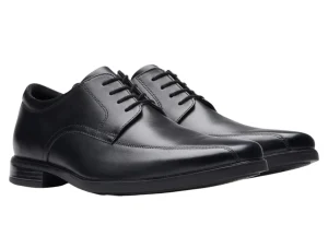 Clarks Howard Over - Black Leather