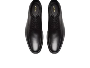 Clarks Howard Over - Black Leather