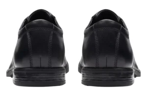 Clarks Howard Over - Black Leather