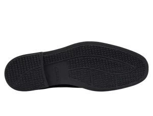 Clarks Howard Over - Black Leather