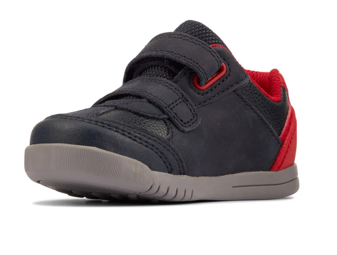 clarks_rex_play_t__navyre_1.webp Clarks Rex Play T – Navy/Red Leather