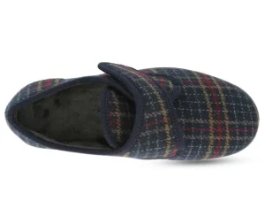 Easy B Tartan 81015N - Navy Tartan