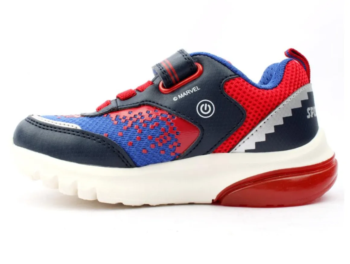 geox_ciberdron_spiderman__1.webp GEOX Ciberdron Spiderman J45LBF - Navy Red