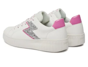 GEOX Mikiroshi J45DVA - White Fuchsia