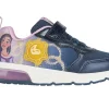 GEOX Spaceclub Girl J458VA - Navy Lavender