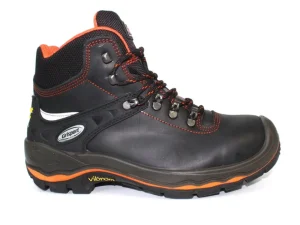 Gri Sport Hammer Safety Boot - Black