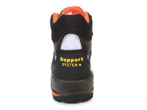 Gri Sport Hammer Safety Boot - Black