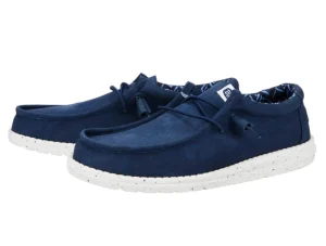 Hey Dude Wally Canvas - Navy