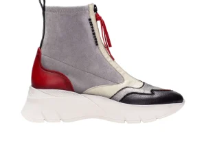 Hispanitas CHI243628 Helsinki - Grey Red Multi