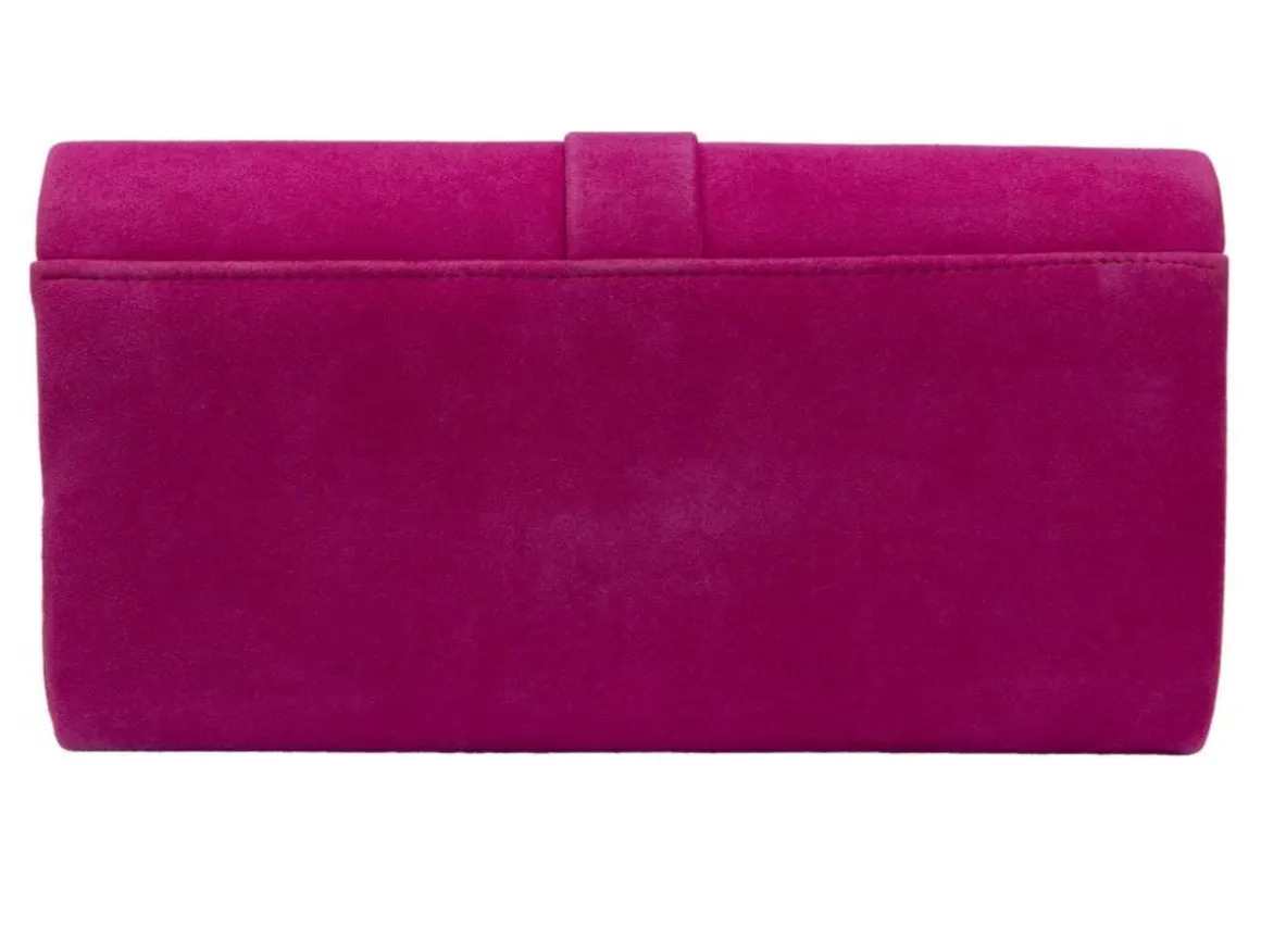 lotus_aletta_ulg__bright__3.webp Lotus Aletta ULG085 – Bright Pink Suede Clutch Bag