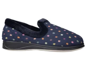 Padders Repose 4076 - Woven Spot Navy