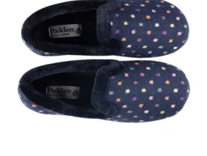 Padders Repose 4076 - Woven Spot Navy