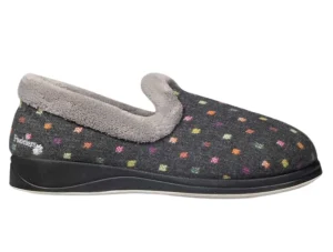 Padders Repose 4076 Woven Spot - Grey