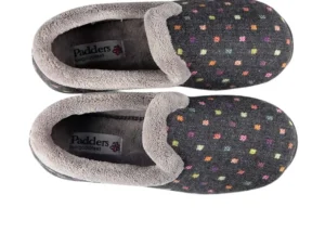 Padders Repose 4076 Woven Spot - Grey