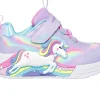 Skechers 302298 S-Lights: Unicorn Chaser - Lavender Multi