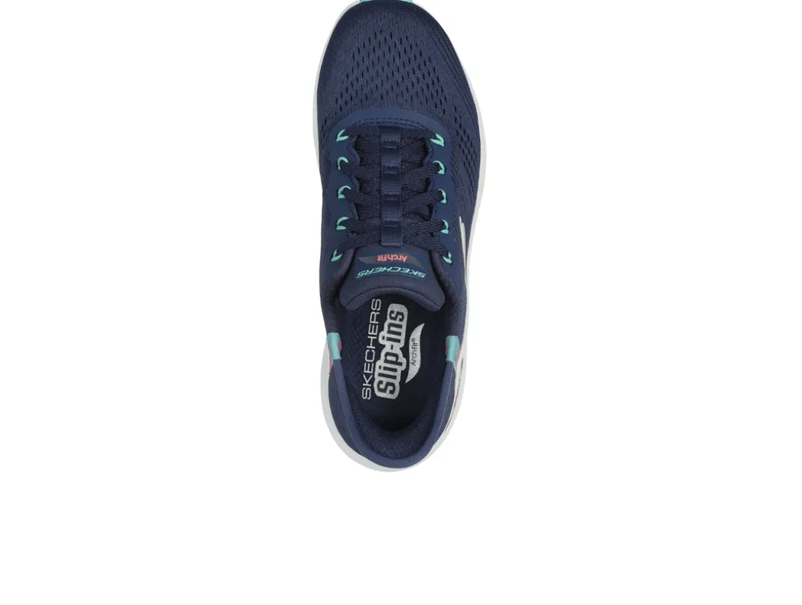 skechers__slipins_arch_fi_1-1.webp Skechers 150066 Slip-ins: Arch Fit 2.0 - Easy Chic - Navy Turquoise