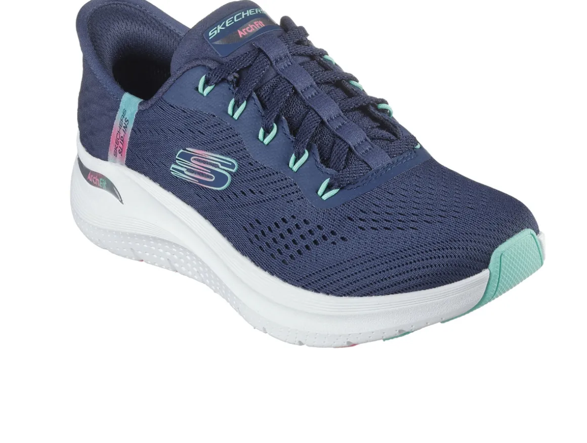 skechers__slipins_arch_fi_3-1.webp Skechers 150066 Slip-ins: Arch Fit 2.0 - Easy Chic - Navy Turquoise
