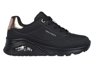 Skechers 155196 Street™ Uno Shimmer Away - Black Gold