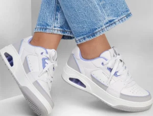 Skechers 177710 Uno Court - Courted Style - Lavender White