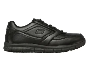 Skechers 77156EC Work Relaxed Fit: Nampa SR - Black