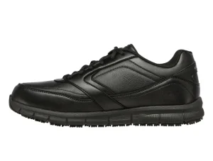 Skechers 77156EC Work Relaxed Fit: Nampa SR - Black